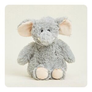 Warmies Heatable, Chill-able & Weighted Stuffed Animals, Plush Gray Elephant NWT